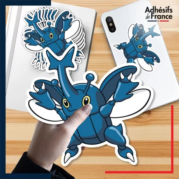 autocollant petit format Pokémon Scarhino