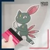 stickers sous film transfert Pokémon Farfuret
