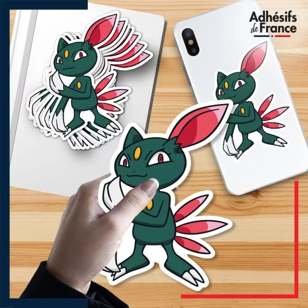 autocollant petit format Pokémon Farfuret