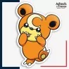 Sticker Pokémon Teddiursa