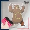 stickers sous film transfert Pokémon Ursaring