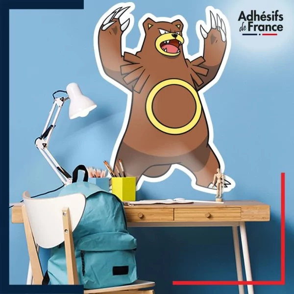 Adhésif grand format Pokémon Ursaring