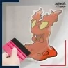 stickers sous film transfert Pokémon Limagma