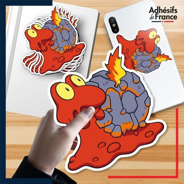 autocollant petit format Pokémon Volcaropod