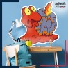 Adhésif grand format Pokémon Volcaropod