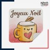 étiquette noël - Motif mug