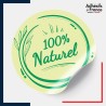 étiquette origine - 100% naturel - Motif brindille