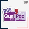 adhésif logo RGE QualiPAC