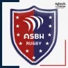 Sticker logo rugby - ASBH - Association sportive de Béziers Hérault