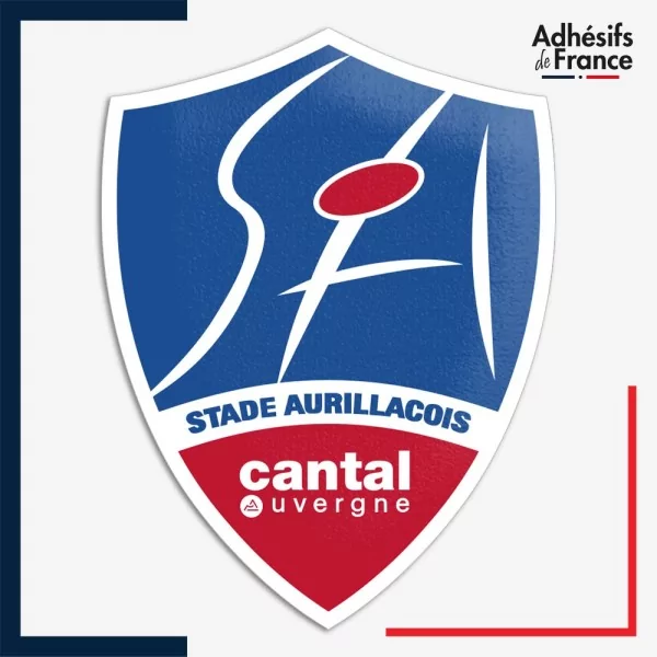 Sticker logo rugby - Stade aurillacois Cantal Auvergne