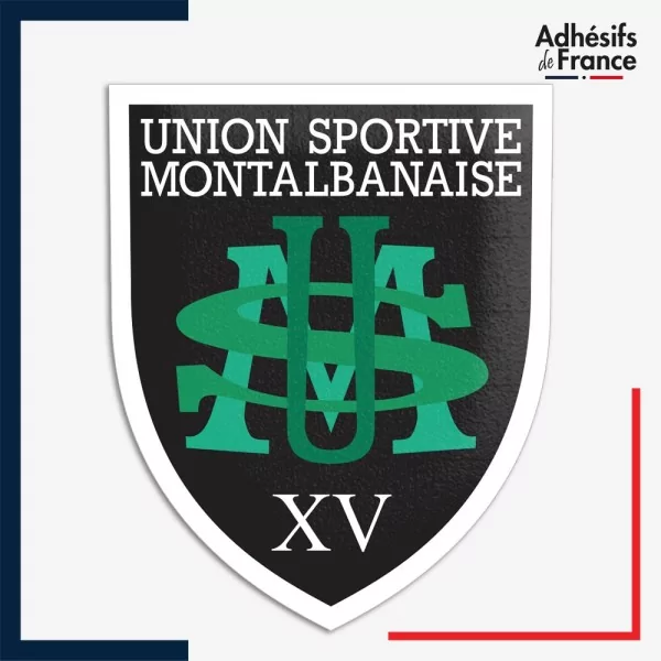 Sticker logo rugby - USM Sapiac - Union Sportive Montalbanaise