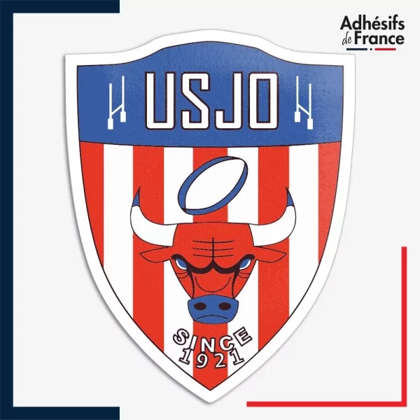 Sticker logo rugby - USJO - Union Sportive Juillac Objat