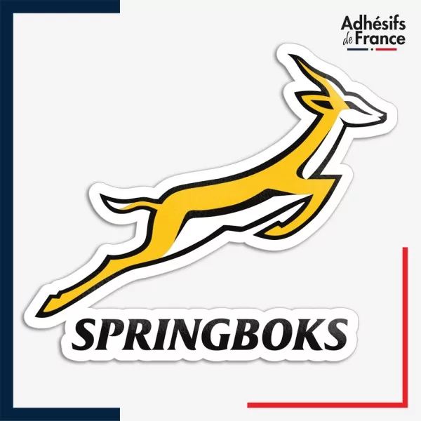 Sticker logo équipe d'afrique du sud - springboks