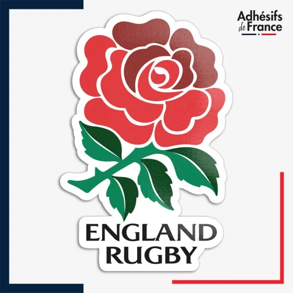 Sticker logo Angleterre - Rose england rugby