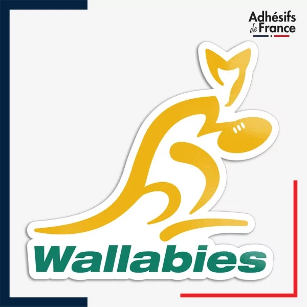 Sticker logo équipe d'Australie - Wallabies