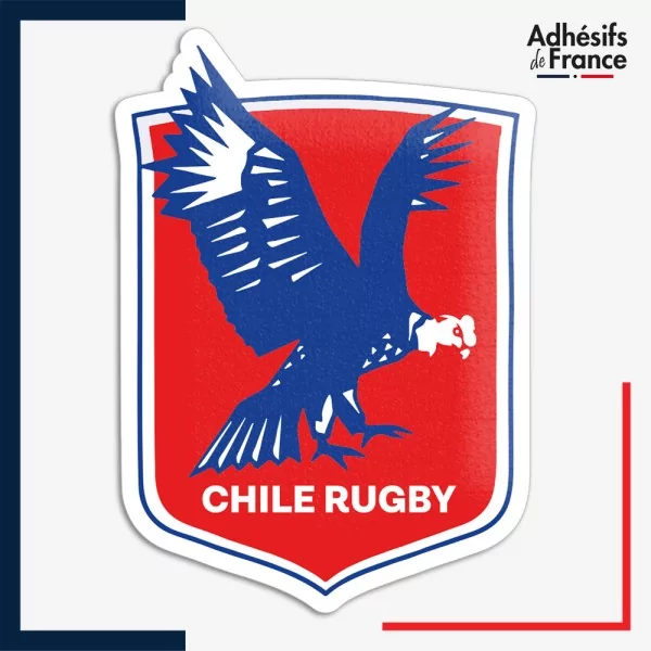Sticker logo équipe du Chili - Chile Rugby - Los Cóndores (Les Condors)