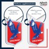 sticker sur plaque aluminium dibond ou panneau PVC logo rugby - Chili - Chile Rugby - Los Cóndores (Les Condors)