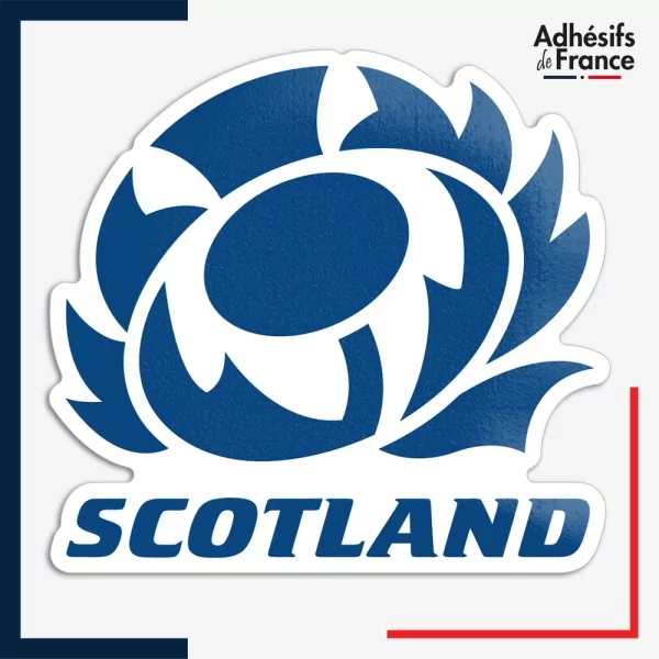 Sticker logo équipe d'Ecosse - Scotland - Thistle (Le XV du chardon)