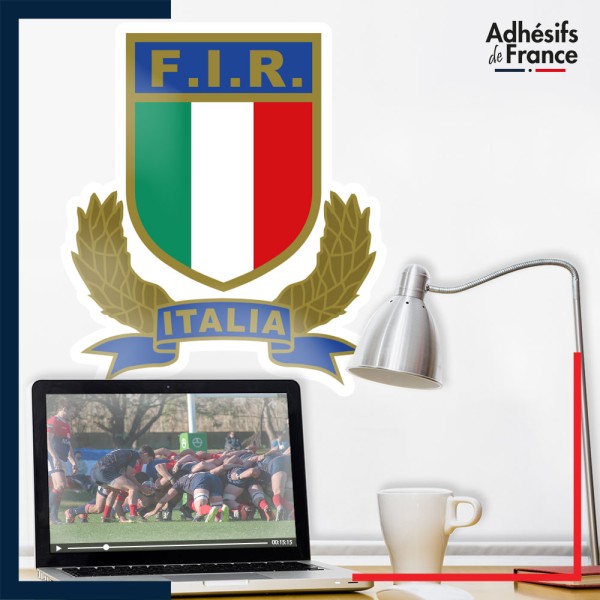 Adhésif grand format logo équipe d'Irlande - IRFU - Azzurri, Squadra Azzurra (L'équipe bleue)