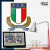 Adhésif grand format logo équipe d'Irlande - IRFU - Azzurri, Squadra Azzurra (L'équipe bleue)
