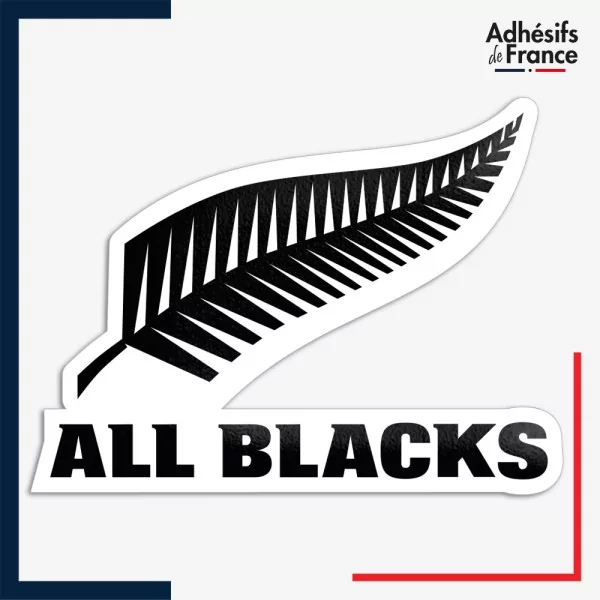 Sticker logo équipe de Nouvelle-Zélande - All Blacks