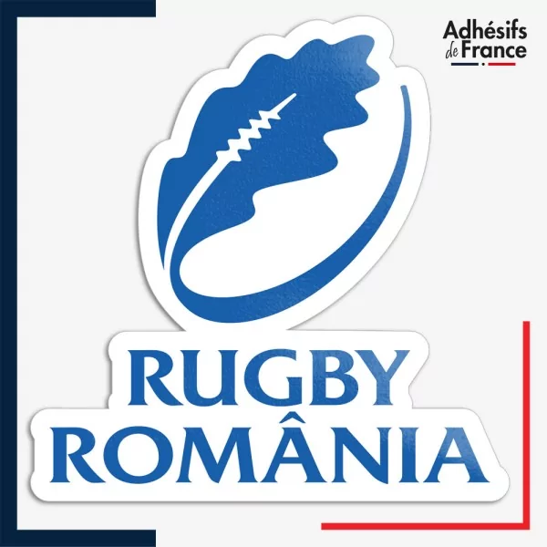 Sticker logo équipe de Roumanie - Rugby România - Stejar (Les Chênes)
