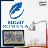 Adhésif grand format logo équipe de Roumanie - Rugby România - Stejar (Les Chênes)