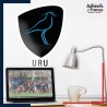 Adhésif grand format logo équipe d'Uruguay - Los Teros (Les Vanneau téro)