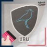 stickers sous film transfert logo équipe d'Uruguay - Los Teros (Les Vanneau téro)