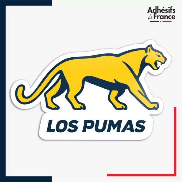 Sticker logo équipe d'Argentine - UAR - Los Pumas (Les Pumas) 2023