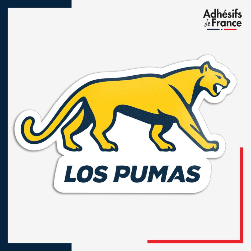 Pumas Rugby Sign Sticker logo rugby - Argentine - Los Pumas (Les Pumas) 2023