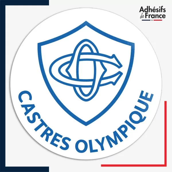 Sticker logo rugby - Club Castres - Castres Olympique