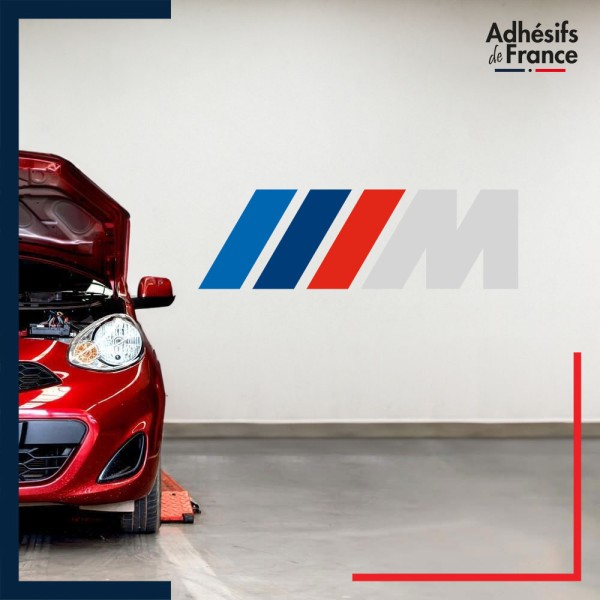 Adhésif grand format logo voiture - BMW M SERIES