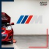 Adhésif grand format logo voiture - BMW M SERIES