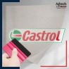 Adhésif transfert logo voiture - CASTROL