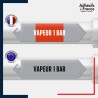 Vinyle adhésif de Tuyauterie norme NFX ou CLP - Vapeur 1 bar