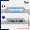 Vinyle adhésif de Tuyauterie norme NFX ou CLP - Vapeur à basse pression