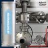 Marqueur tuyauterie air - adhésif laminé colle forte - Air d'instrumentation