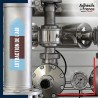 Marqueur tuyauterie norme française NFX air - adhésif laminé colle forte - Extraction de l'air