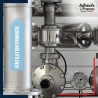 Marqueur tuyauterie air - adhésif laminé colle forte - Ventilation primaire