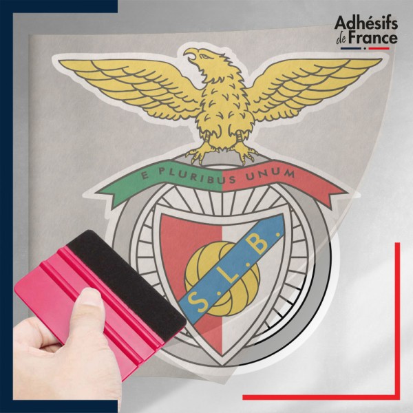 stickers sous film transfert blason Football - Club du SL Benfica