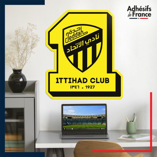 Adhésif grand format écusson Football - Club Ittihad