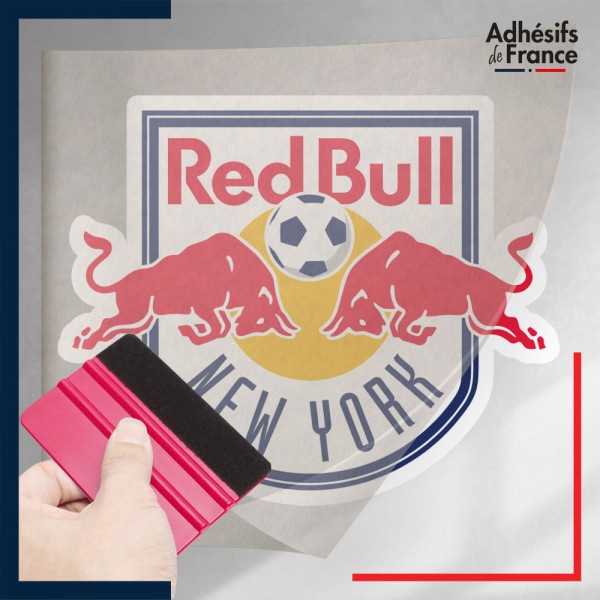stickers sous film transfert blason Football - Club New York Redbull