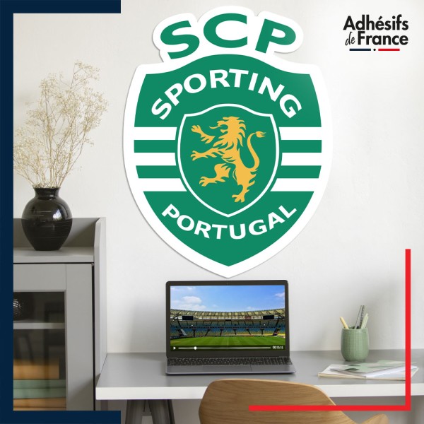 Adhésif grand format écusson Football - Club Sporting Club Portugal