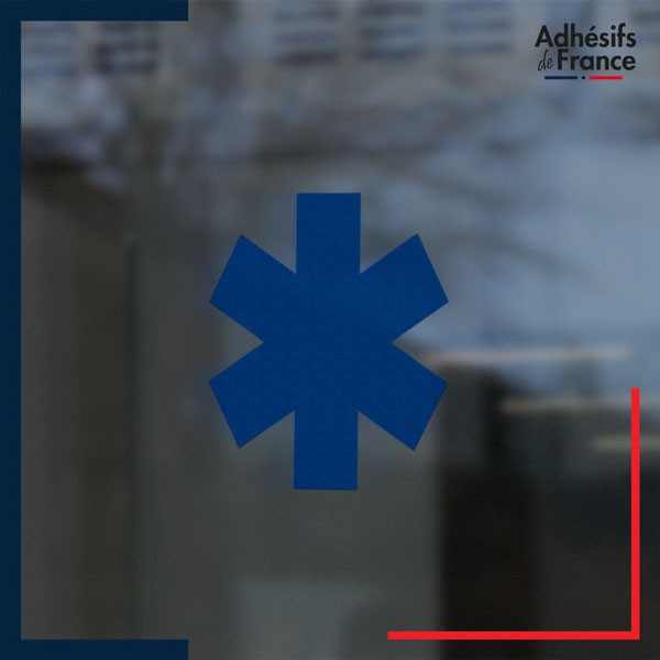 adhésif croix ambulance classique ambiance