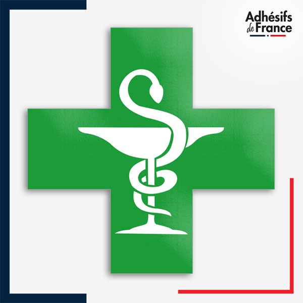 Adhésif croix de pharmacie