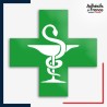 Adhésif croix de pharmacie