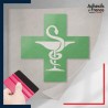 transfert adhésif croix de pharmacie
