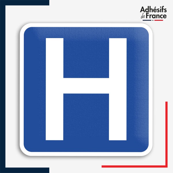 adhésif logo hopital