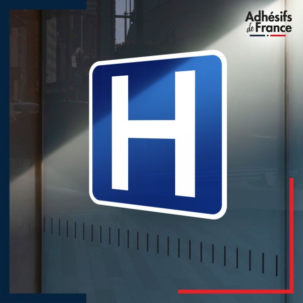 ambiance adhésif logo hopital